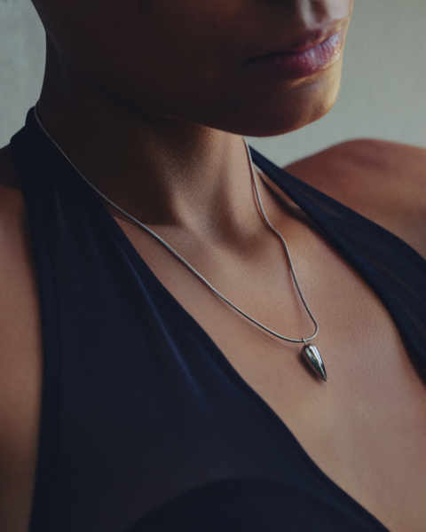 Peak Spike Necklace ELLE favorites Silver