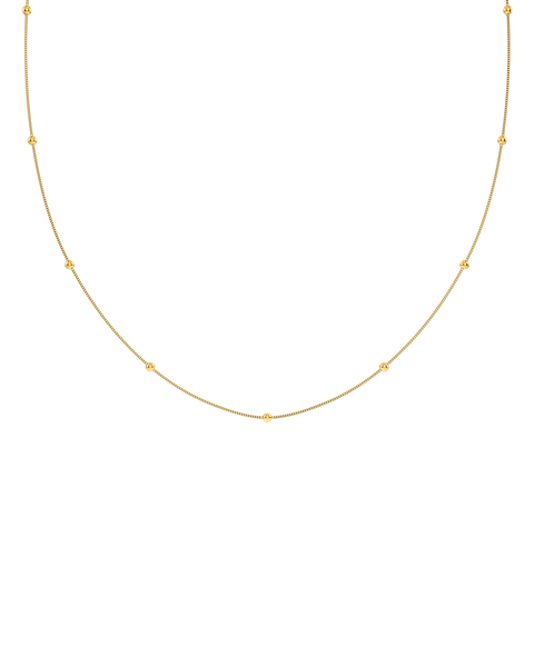 Stud Necklace Gold necklaces Kulta