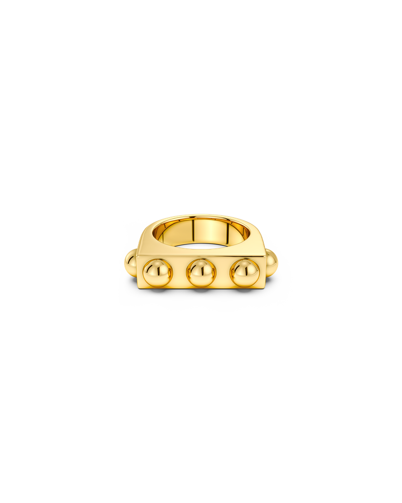 Stud Ring Guldringe Guld
