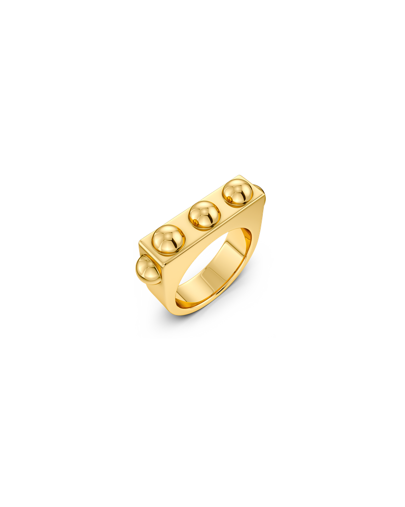 Stud Ring Guldringe Guld
