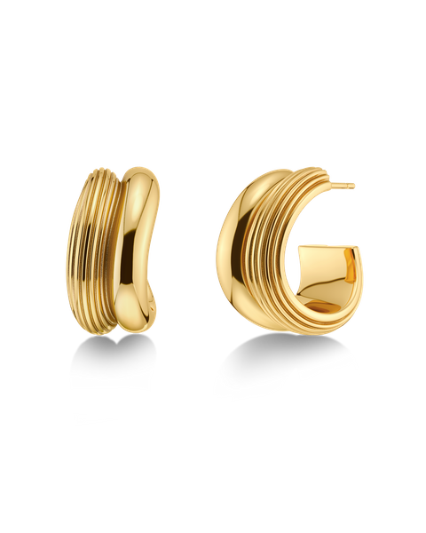 Wildern Hoops L ELLE favorites Kulta