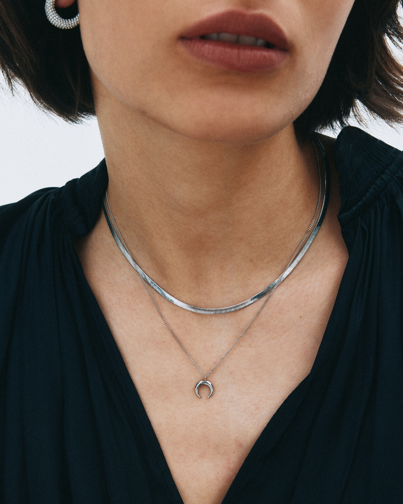 Wishbone Necklace S Silver necklaces Silver