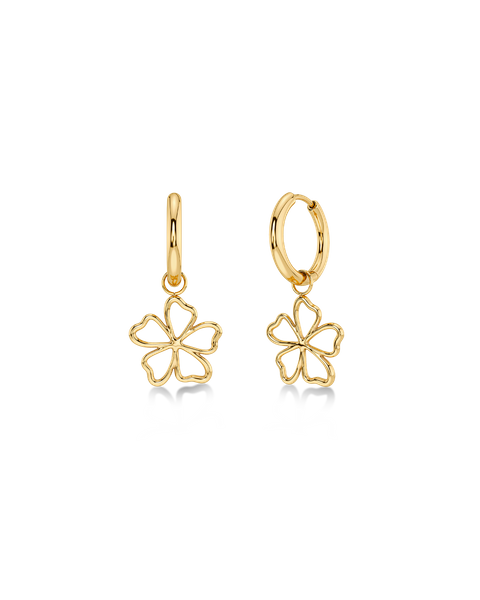 Alba Hoops Gold earrings Guld