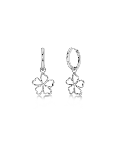 Alba Hoops Jewellery Silver