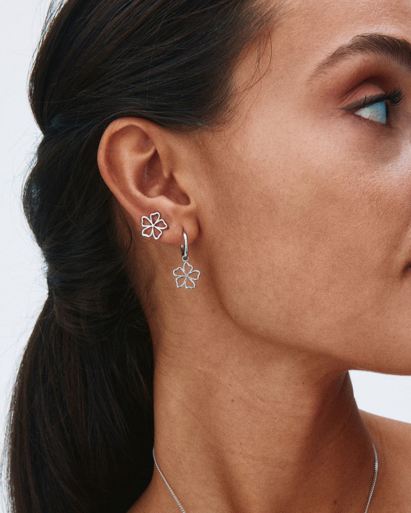 Alba Hoops Hoops Silver