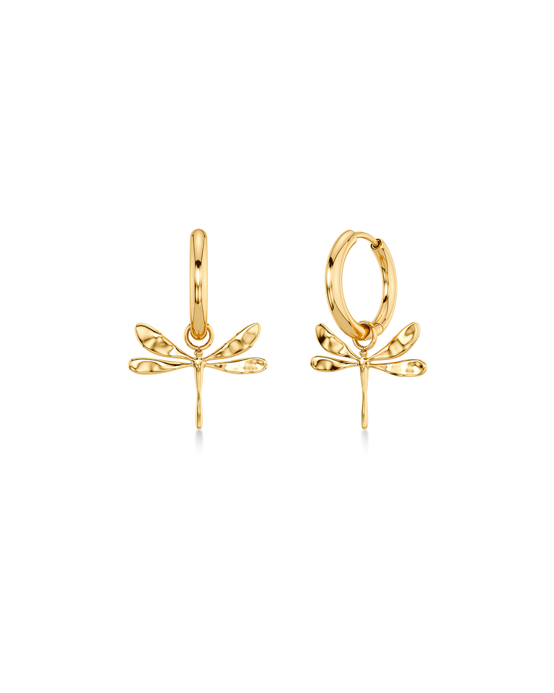 Dragonfly Hoops Hoops Guld