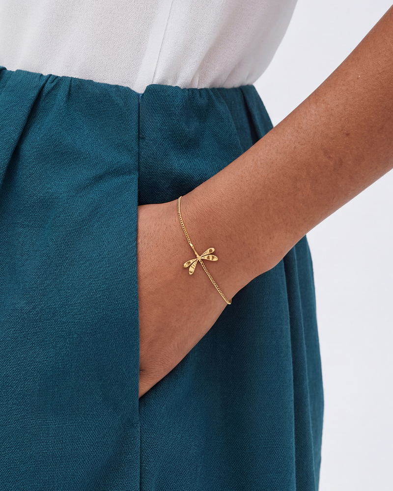 Dragonfly Bracelet Gouden armbanden Goud