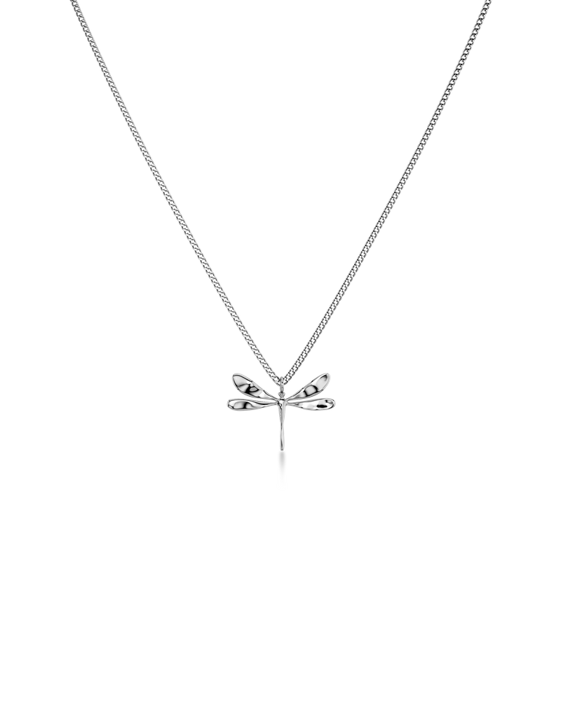 Dragonfly Necklace S Halskjeder i sølv Sølv
