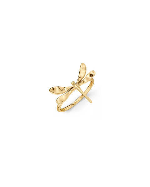 Dragonfly Ring For teenage girls Kulta