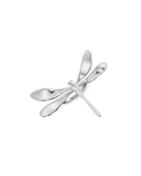 Dragonfly Ring L For teenage girls Hopea