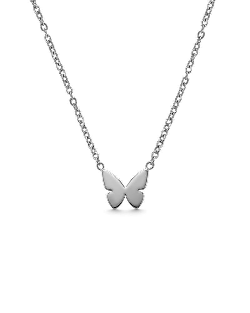 Papillon Mini Necklace Halskæder i sølv Sølv