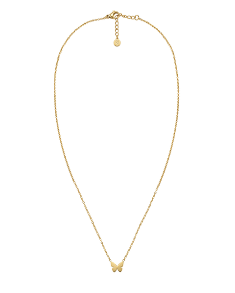 Papillon Mini Necklace Christening Guld