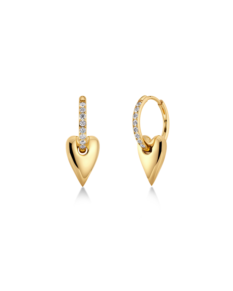 Amore Sparkle Hoops S Hoops Gull