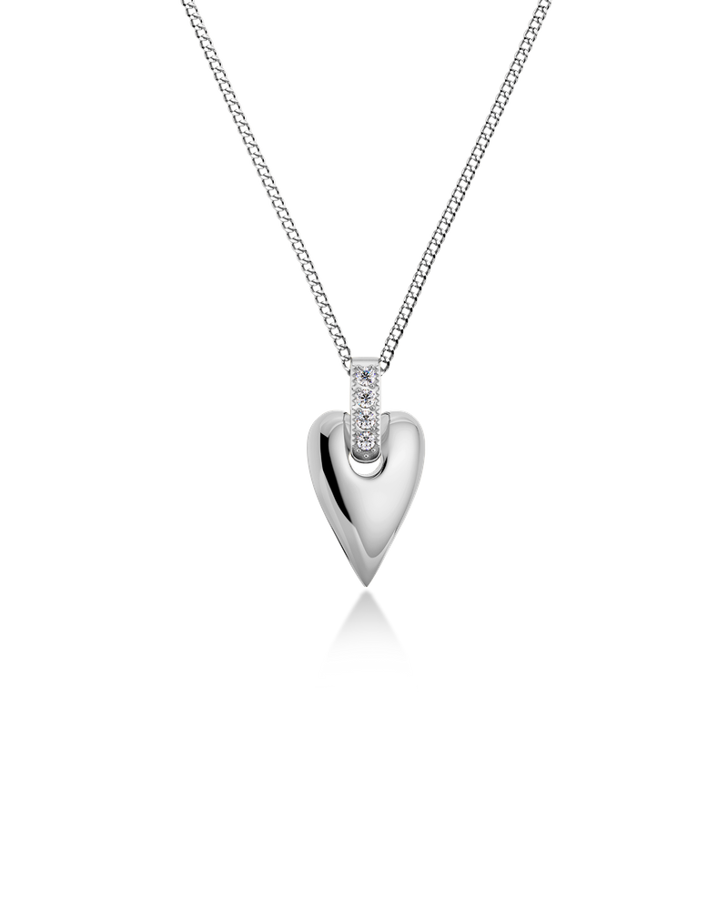 Amore Sparkle Necklace S Zilveren halskettingen Zilver