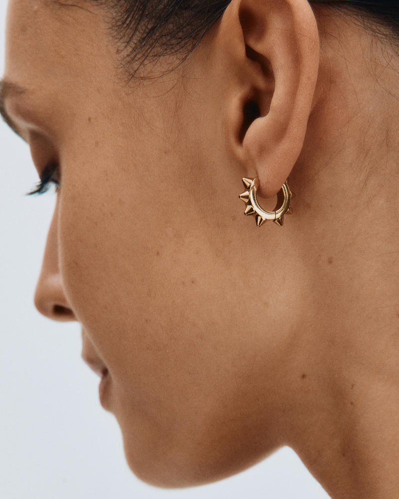 Peak Hoops Icon M Hoops Guld
