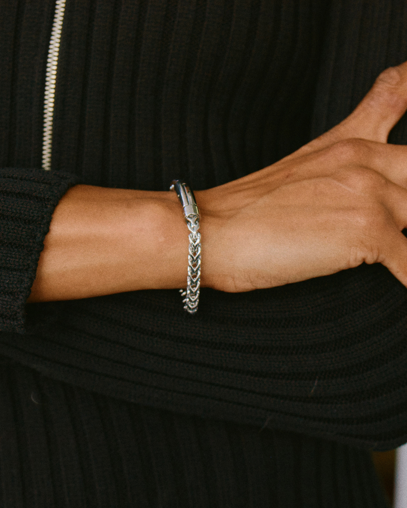 Spiga Chain Bracelet Armbånd i sølv Sølv