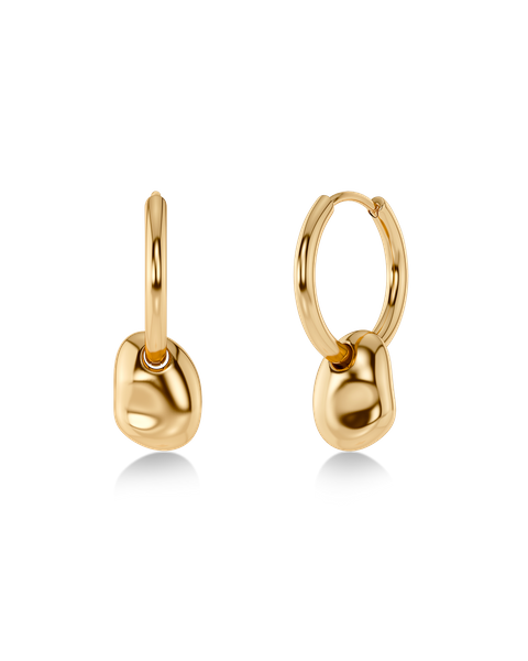 Leora Hoops Gold earrings Kulta