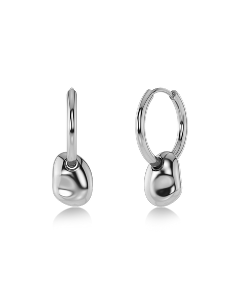 Leora Hoops Jewellery Silver