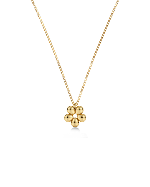 Daisy Necklace S Gold necklaces Guld