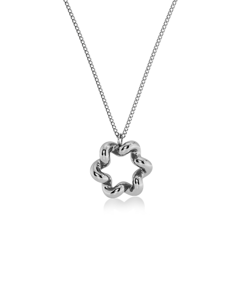 Spiral Necklace Jewellery Silver