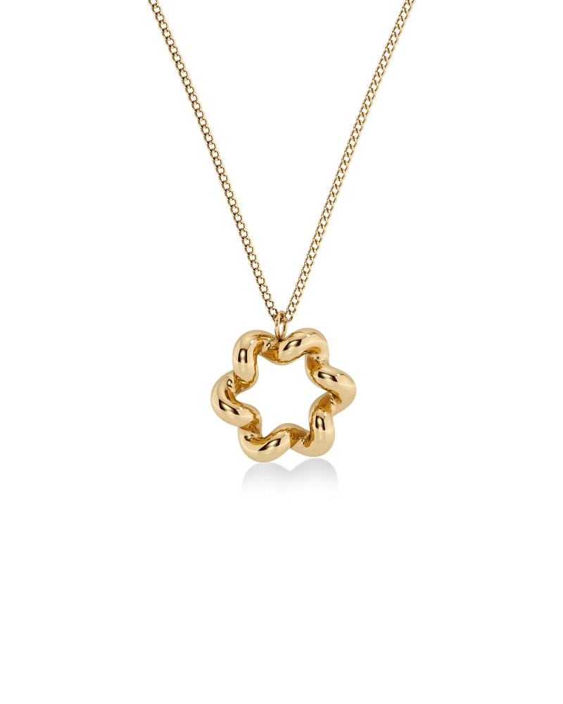 Spiral Necklace Guldhalsband Guld