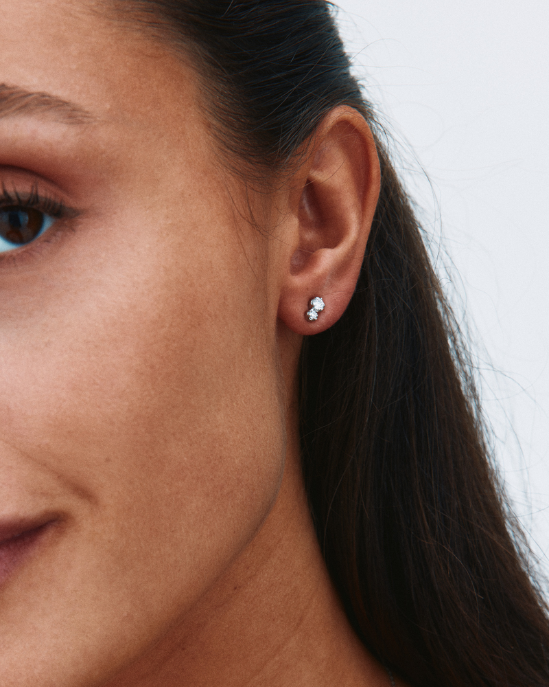 Teeny Studs Studs Silver