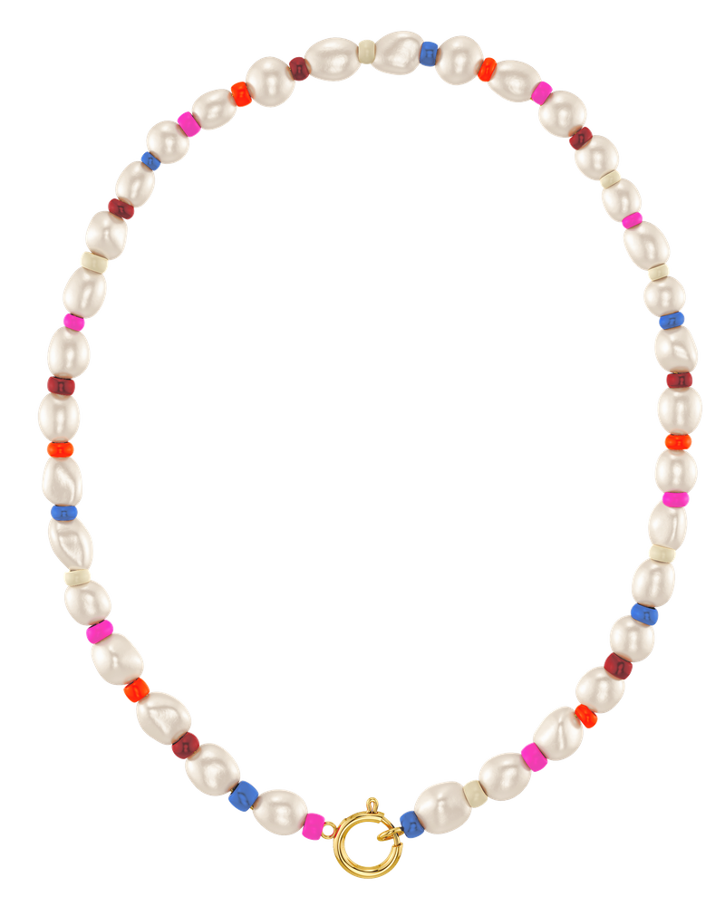 Voyage Necklace Guldhalsband Guld/Multi
