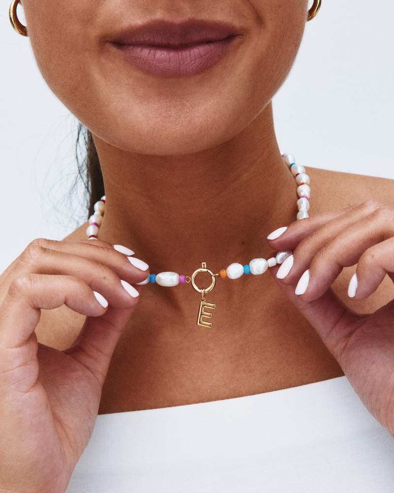 Voyage Necklace Guldhalsband Guld/Multi