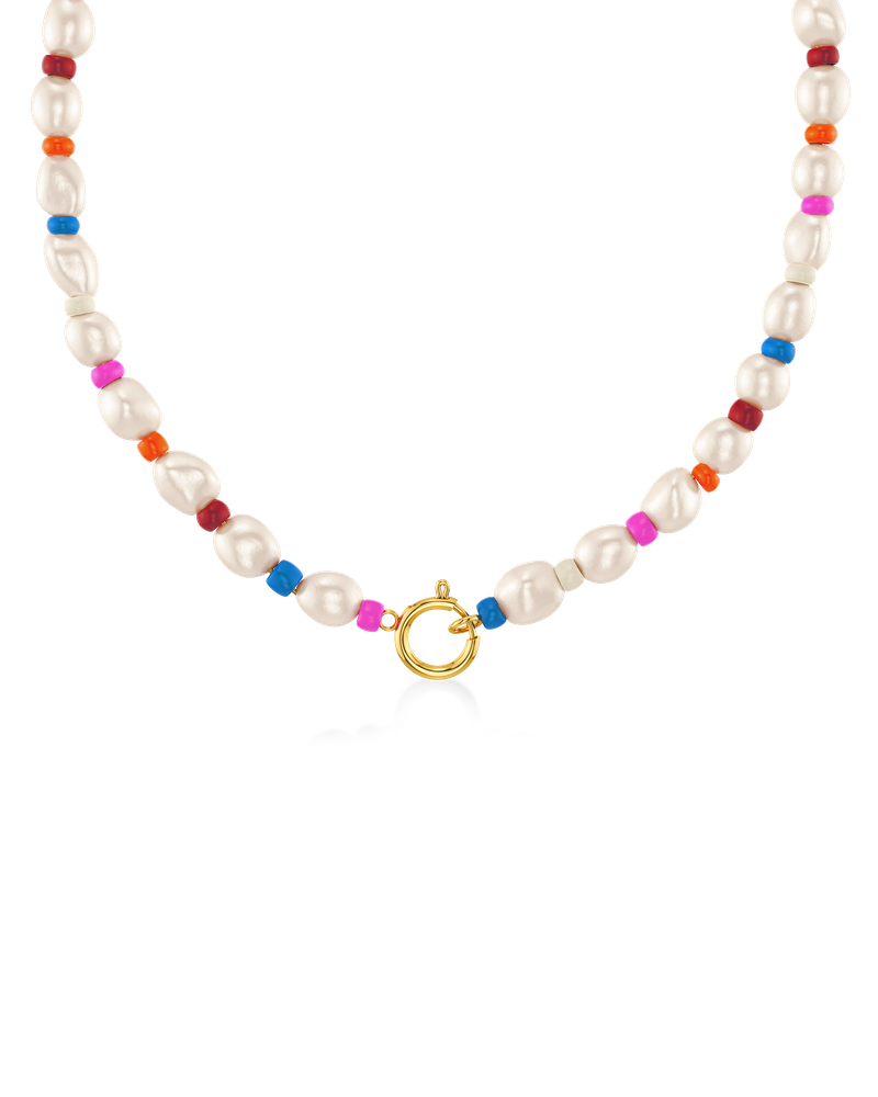 Voyage Necklace Guldhalsband Guld/Multi
