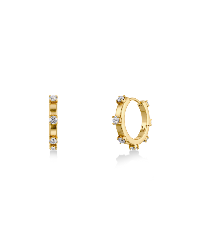 Celeste Hoops S Hoops Gold