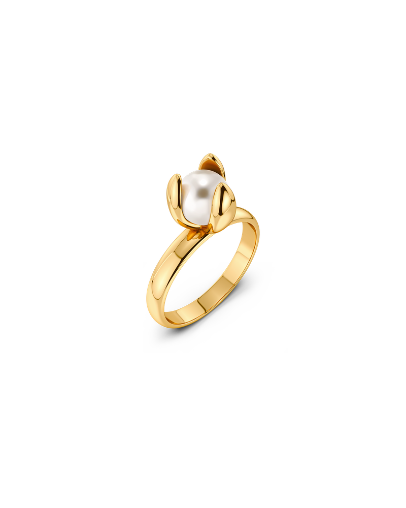 Moonrave Ring L Guldringe Guld
