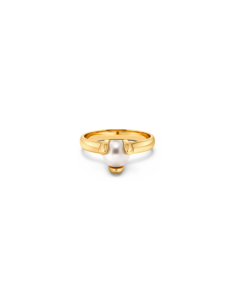 Moonrave Ring L Guldringe Guld
