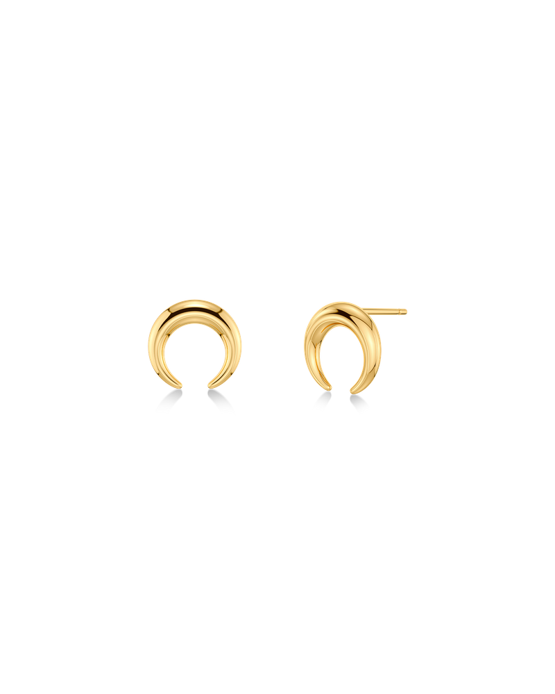 Wishbone Studs S Stiftörhängen Guld