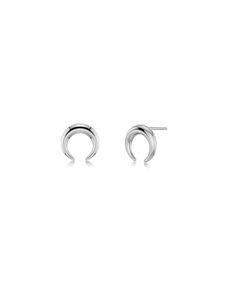 Wishbone Studs S Ørestikker Sølv
