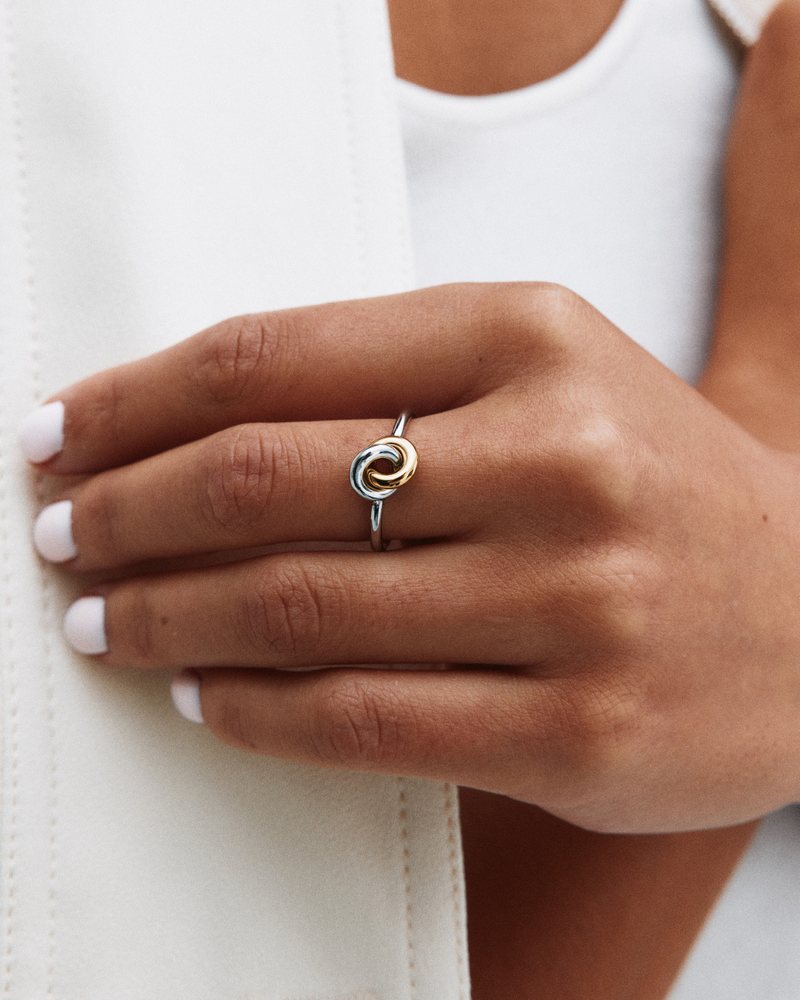 Eternal Mini Ring Ringe Sølv/Guld