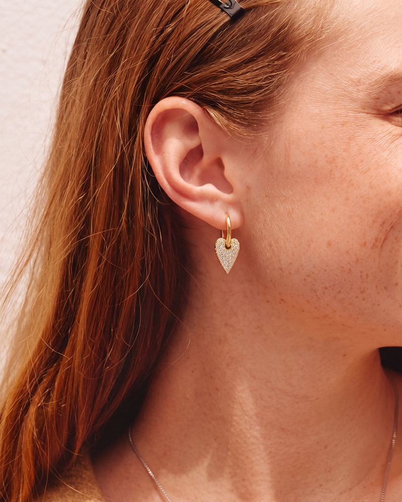 Amore Sparkle Hoops L Rengaskorvakorut Kulta