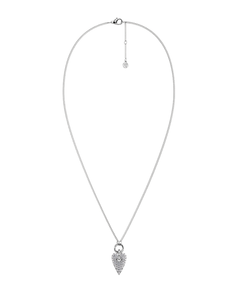 Amore Sparkle Necklace L Silver necklaces Silver