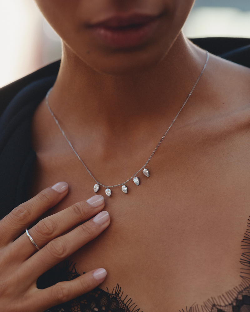 Arrow Necklace Multi Halskæder i sølv Sølv