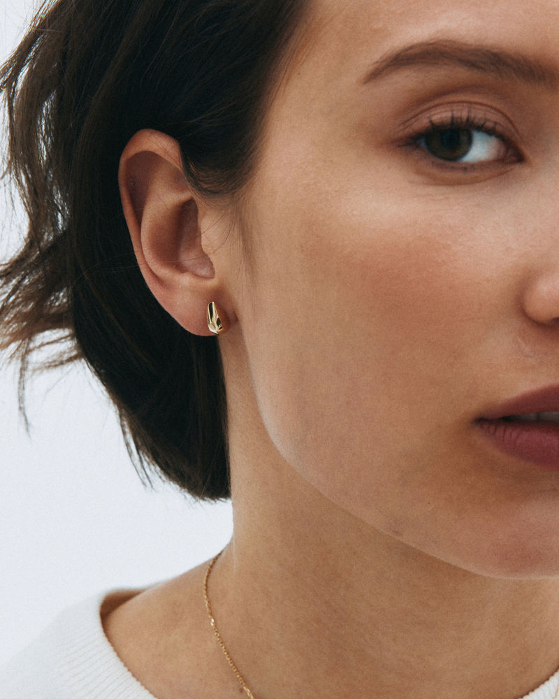 Crystalite Studs Studs Gold