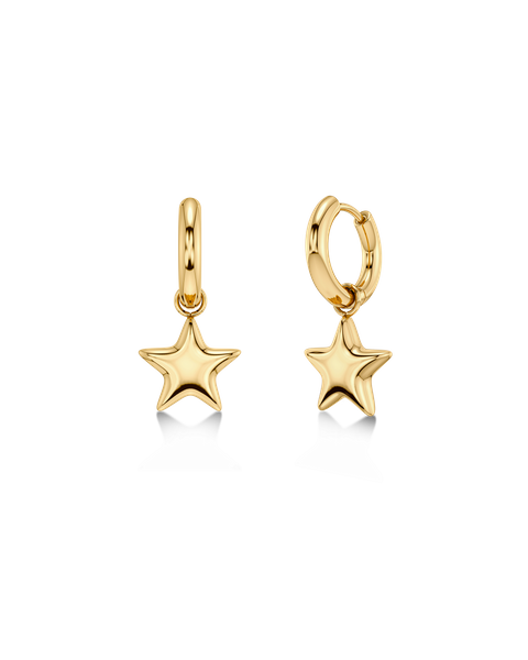 Astra Hoops For teenager Guld