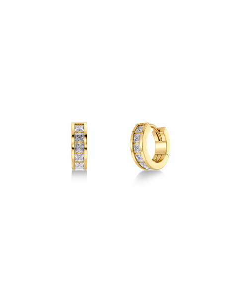 Nova Orbit Hoops For teenager Guld