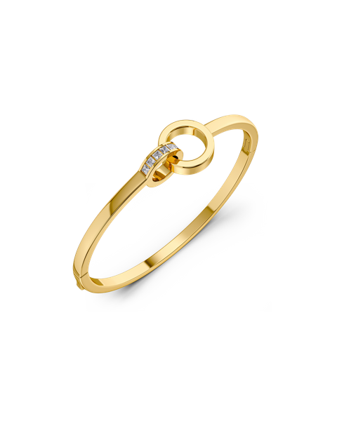 Nova Orbit Bangle For teenager Guld