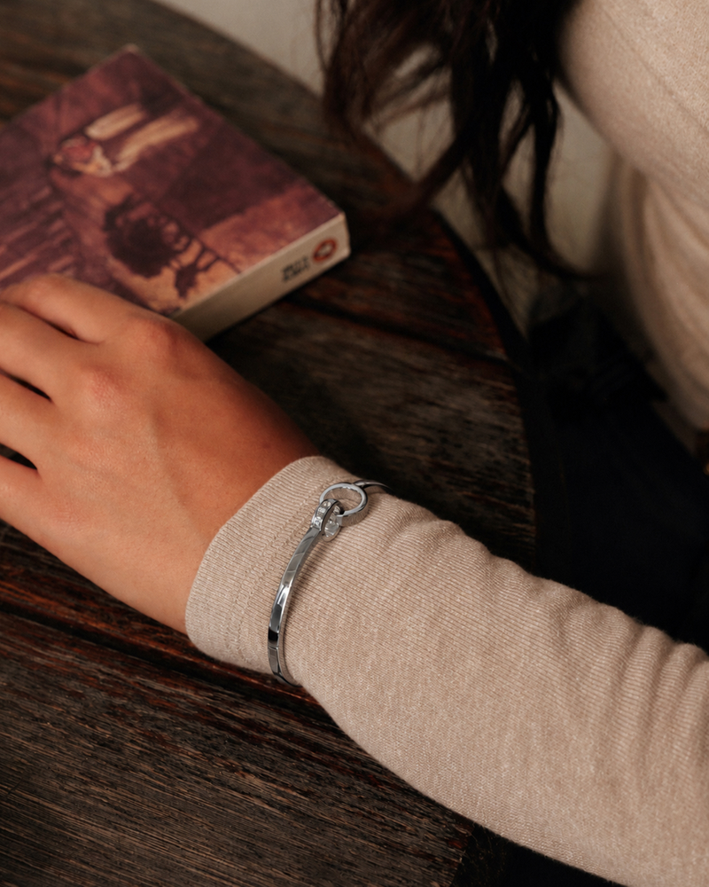 Nova Orbit Bangle Bangles Silver