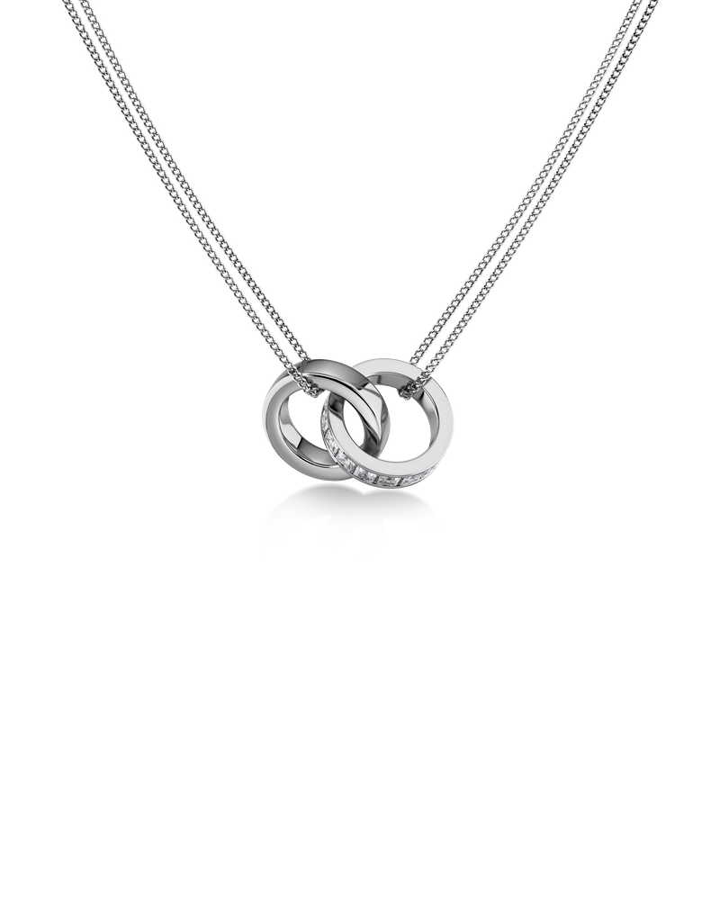 Nova Orbit Necklace Silver necklaces Silver