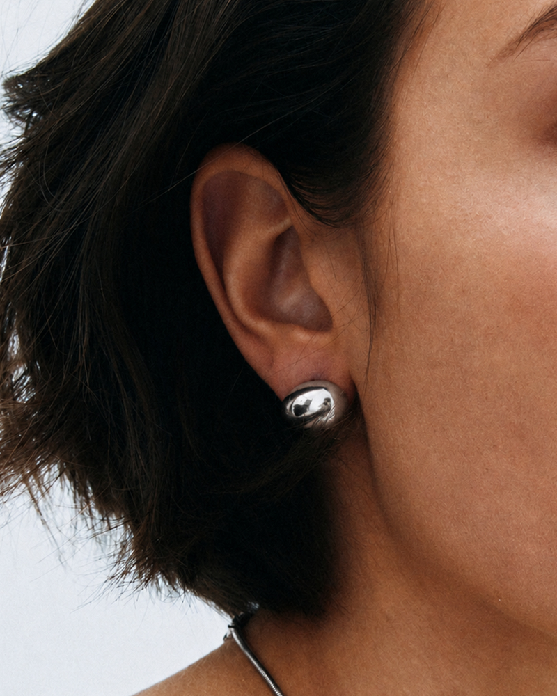 Obelle Studs L Silver jewellery Silver