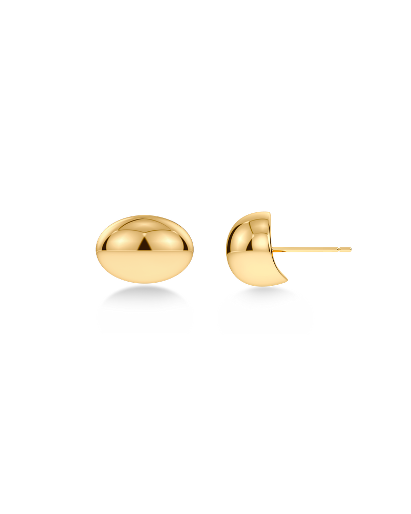 Obelle Studs L Earrings Gold
