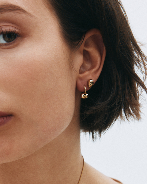 Obelle Hoops Gold earrings Guld