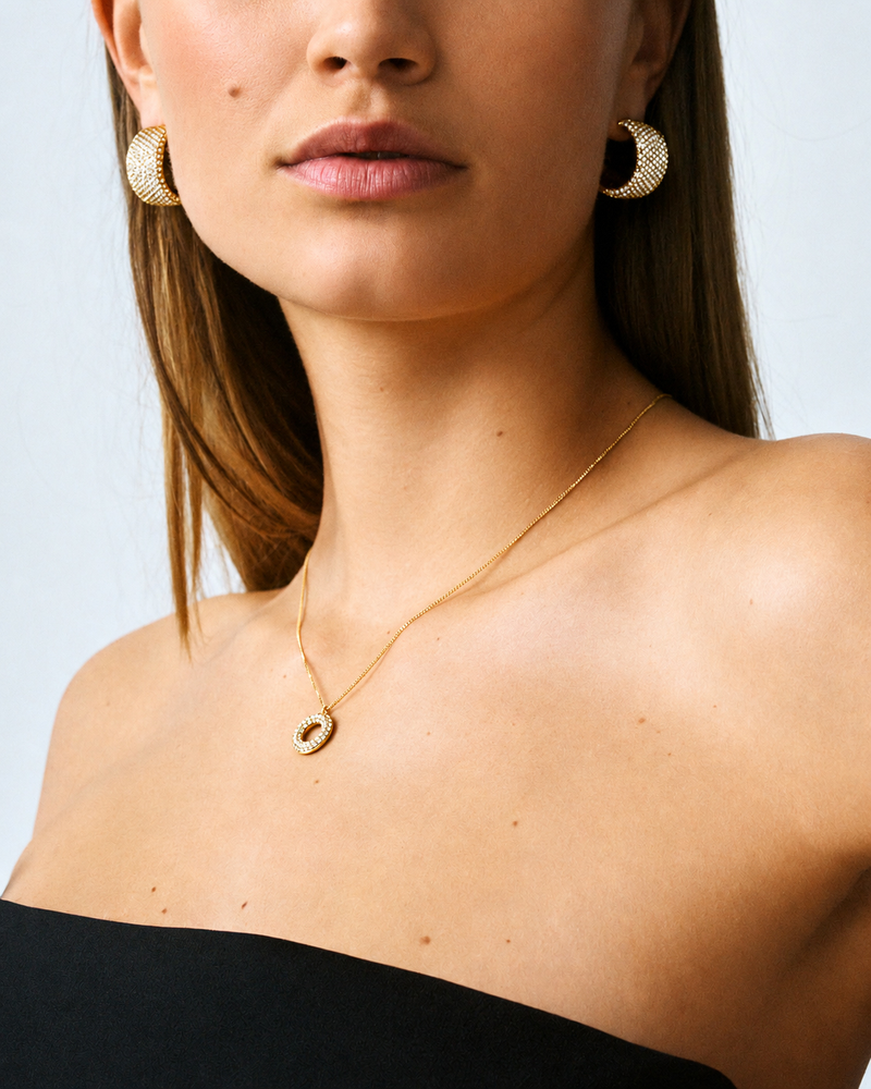 Prisma Studs Studs Gold