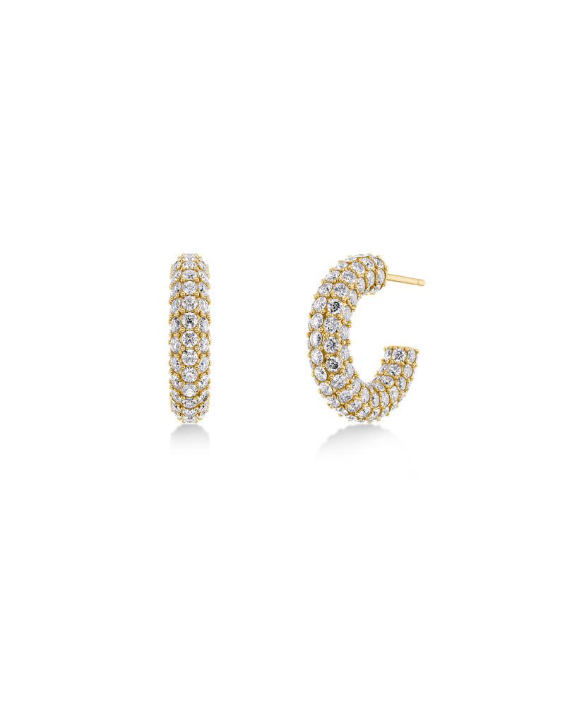 Prisma Hoops L Hoops Gold