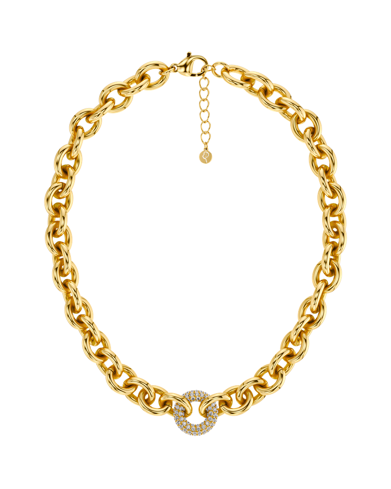 Prisma Necklace L Gold necklaces Gold